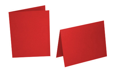 Envelope on A7   Red Blank Card And Envelope